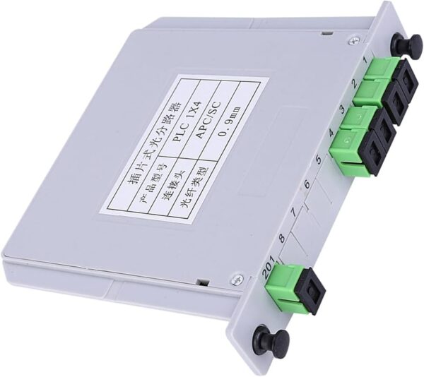 Cassete type LGX PLC splitter with SC APC Green connector - Image 10