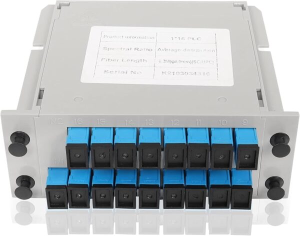 Cassete type LGX PLC splitter with SC PC Blue connector - Image 11