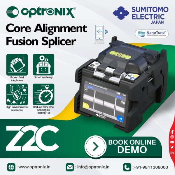 Sumitomo Z2C Fusion Splicer Splicing Machine - Image 5