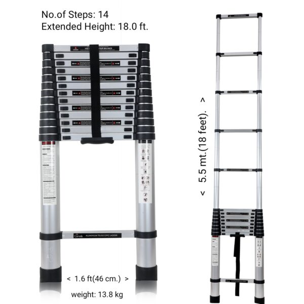 SINGLE TELESCOPIC LADDER (STRAIGHT) - Image 11