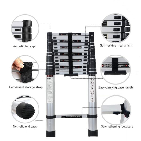 SINGLE TELESCOPIC LADDER (STRAIGHT)