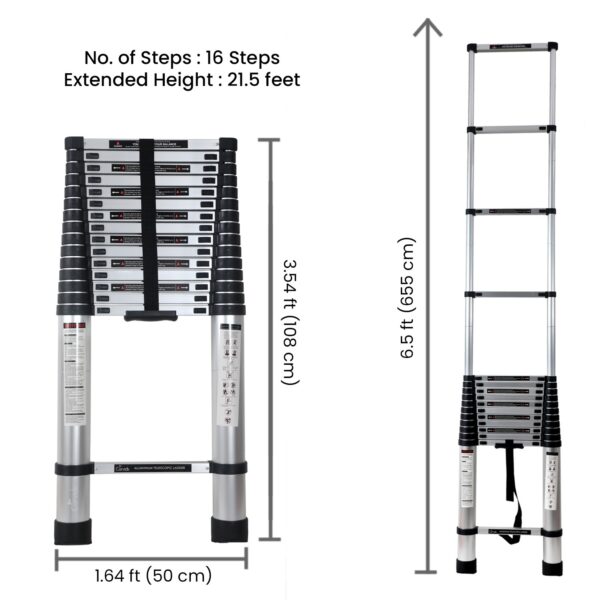 SINGLE TELESCOPIC LADDER (STRAIGHT) - Image 13