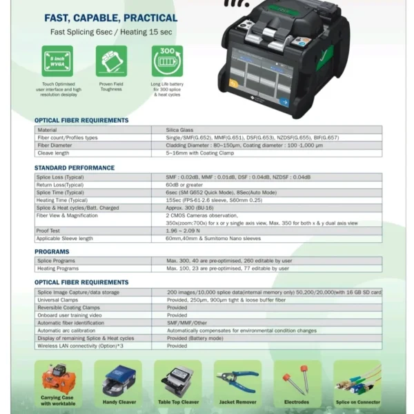 Sumitomo Z2C Fusion Splicer Splicing Machine - Image 11