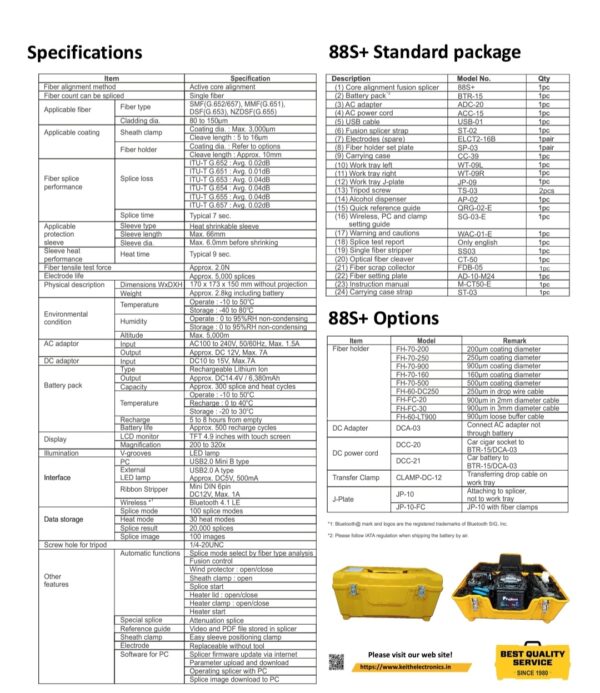 Fujikura 88S Fusion Splicer Splicing Machine - Image 8