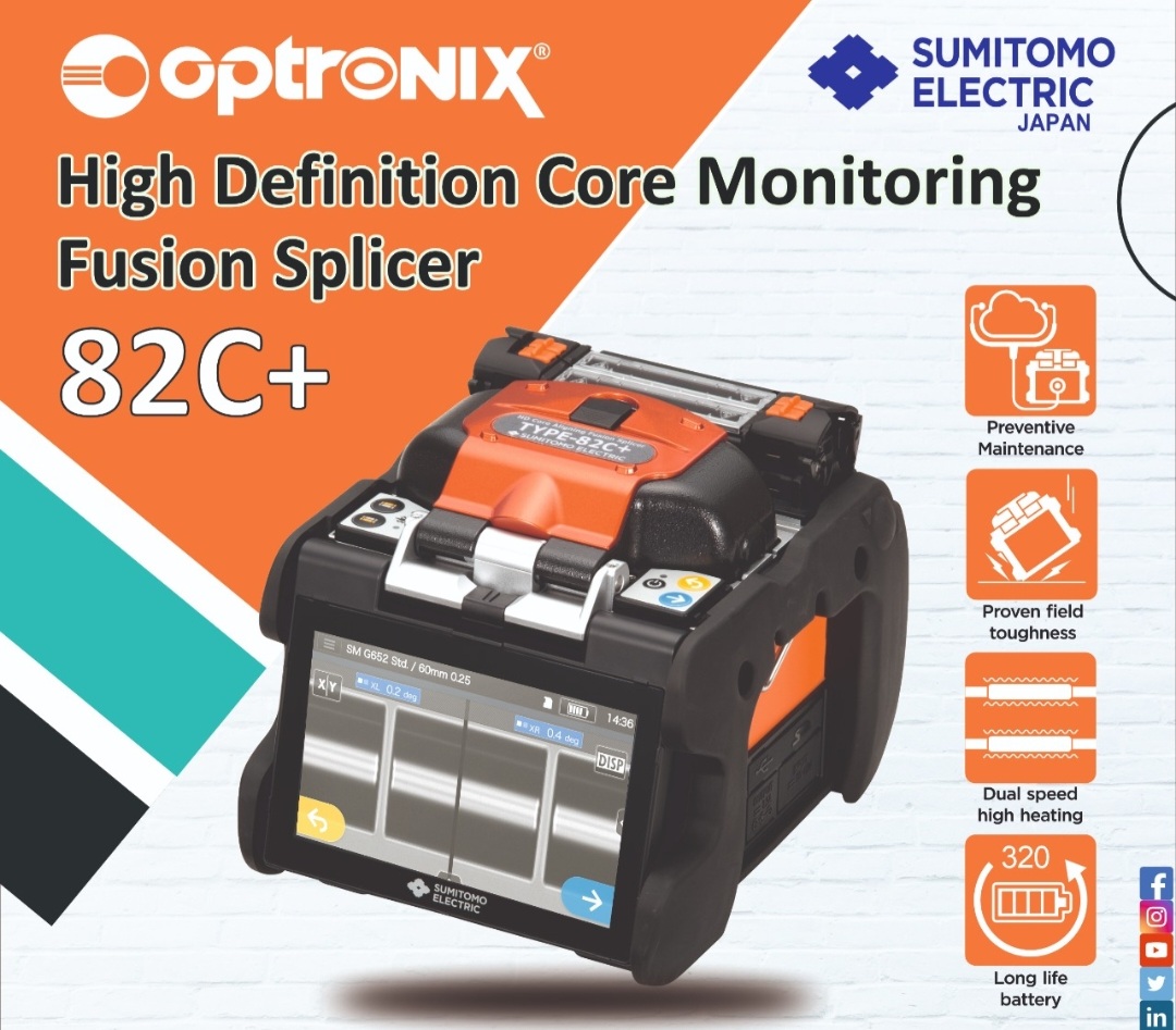 Sumitomo 82C Fusion Splicer Splicing Machine