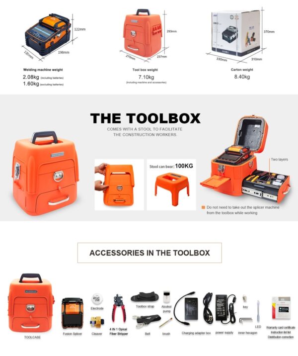 Signal Fire Ai9 Fusion Splicer Splicing Machine - Image 6