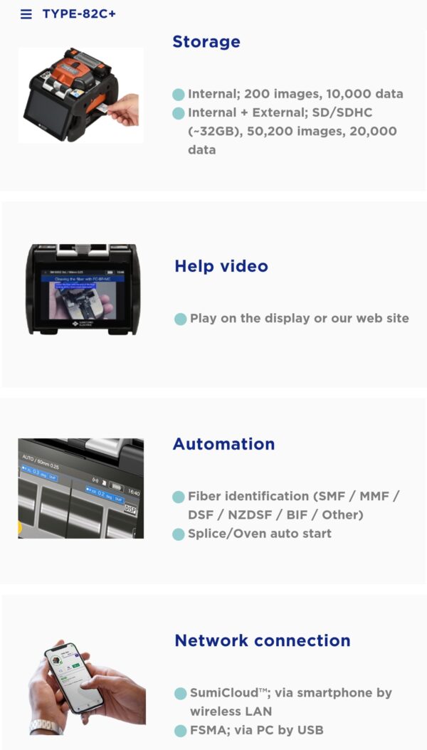 Sumitomo 82C Fusion Splicer Splicing Machine - Image 10