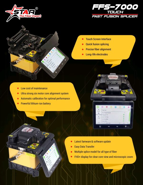 Star FFS 7000 Fusion Splicer Splicing Machine - Image 2