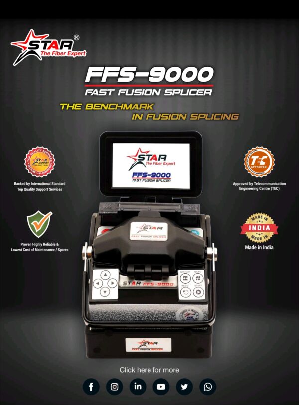 Star FFS 9000 Fusion Splicer Splicing Machine - Image 2