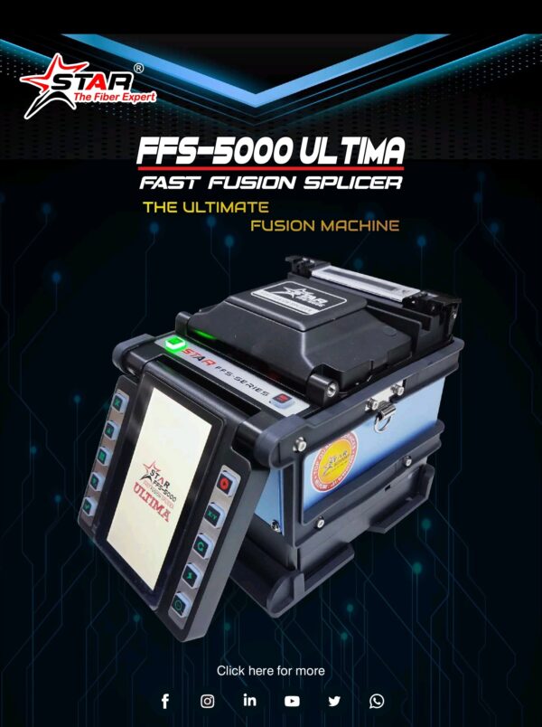 Star FFS 5000 Ultima Fusion Splicer Splicing Machine - Image 2