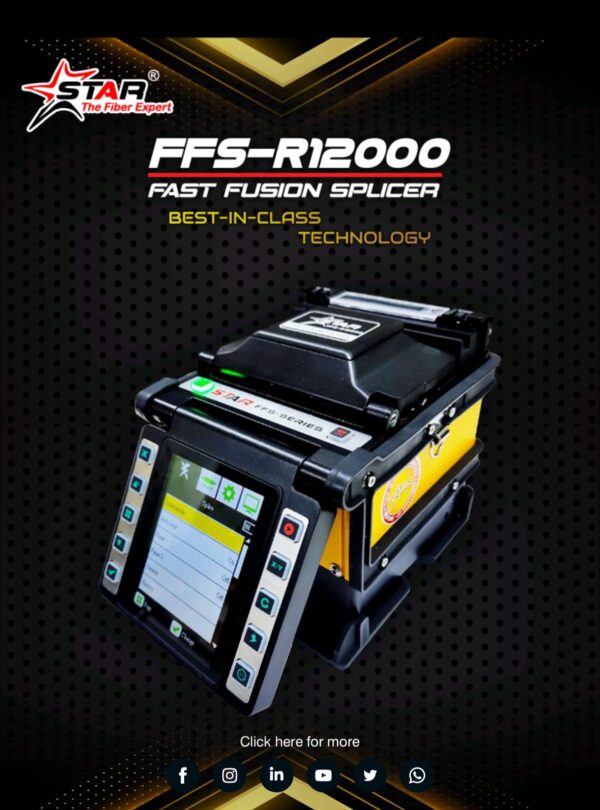 Star 12000R Ribbon Fiber Fusion Splicer Splicing Machine - Image 14