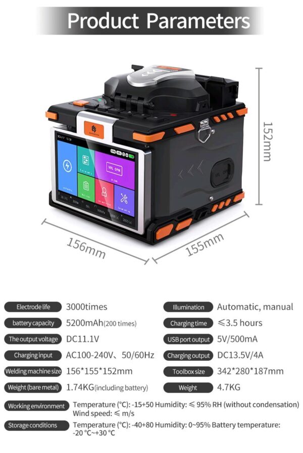 UC13 Fusion Splicer Splicing Machine - Image 11