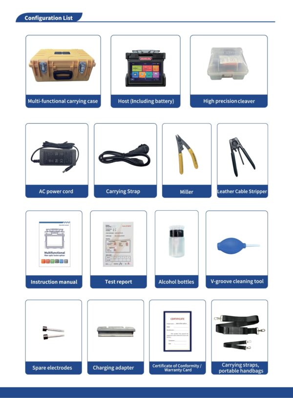 Grandlink GLK14 Fusion Splicer Splicing Machine - Image 8