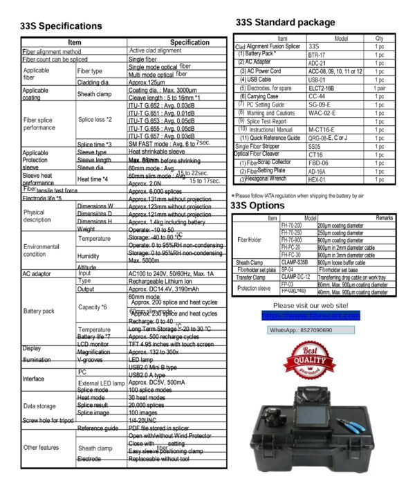 Fujikura 43S Fusion Splicer Splicing Machine - Image 6