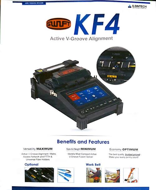 Swift KF4 Fusion Splicer Splicing Machine