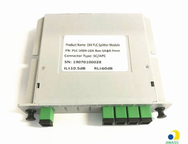 Cassete type LGX PLC splitter with SC APC Green connector - Image 14