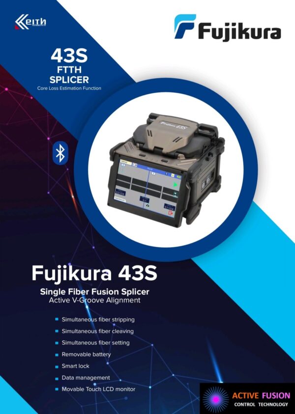 Fujikura 43S Fusion Splicer Splicing Machine - Image 3